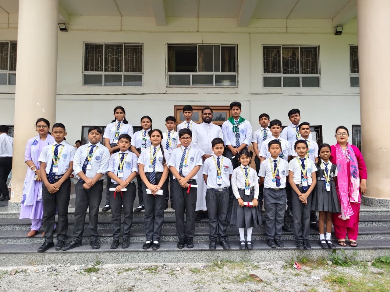 Students of K.E. Carmel School